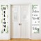 Eucalyptus Classroom Welcome Poster Set – 2PCS Inspirational Bulletin Board Banner, Positive Back to School Classroom Wall Decor for Elementary & Middle School, Teacher Supplies & Learning Center Decorations